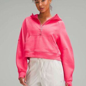 Lululemon Scuba Oversized Half-Zip Hoodie Glaze Pink